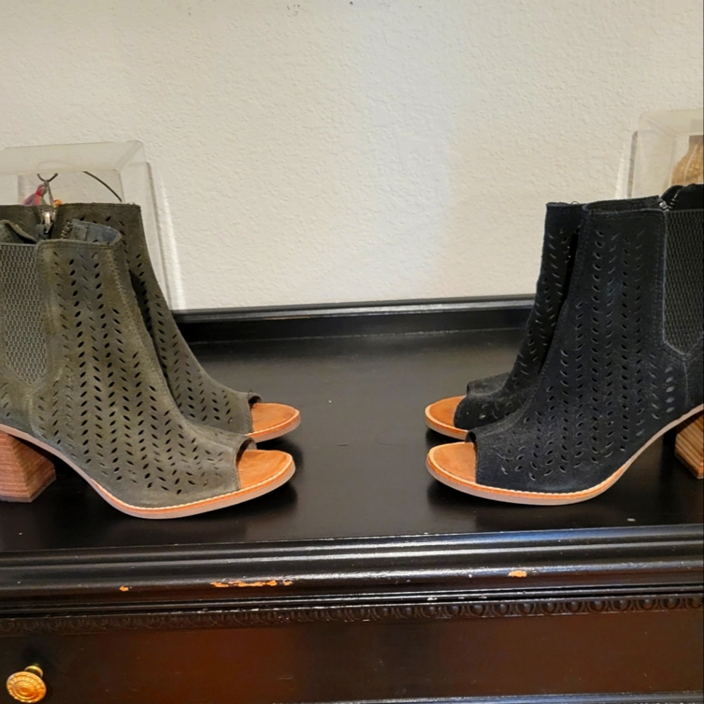 Toms Majorca Peep Toe shoes